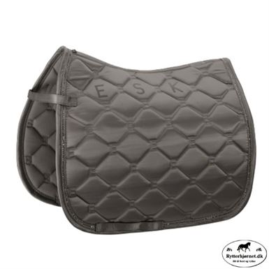 Eskadron Mattgloss Crystal Classic Sport Dressurunderlag - Steel Grey