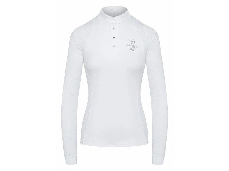 FairPlay Ada Langærmet Stævneshirt - Hvid