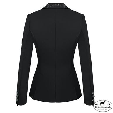 Fairplay Abigail Fleur Stævnejakke M. Lynlås & Knapper - Sort
