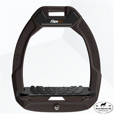 Flex-On Safe-On Junior Stigbøjler - Sort/sort