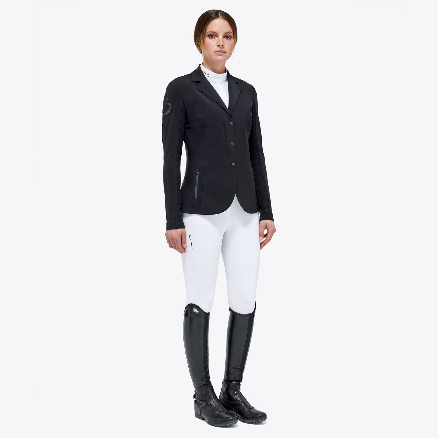 Cavalleria Toscana R-EVO Light Tech Zip Stævnejakke - Sort