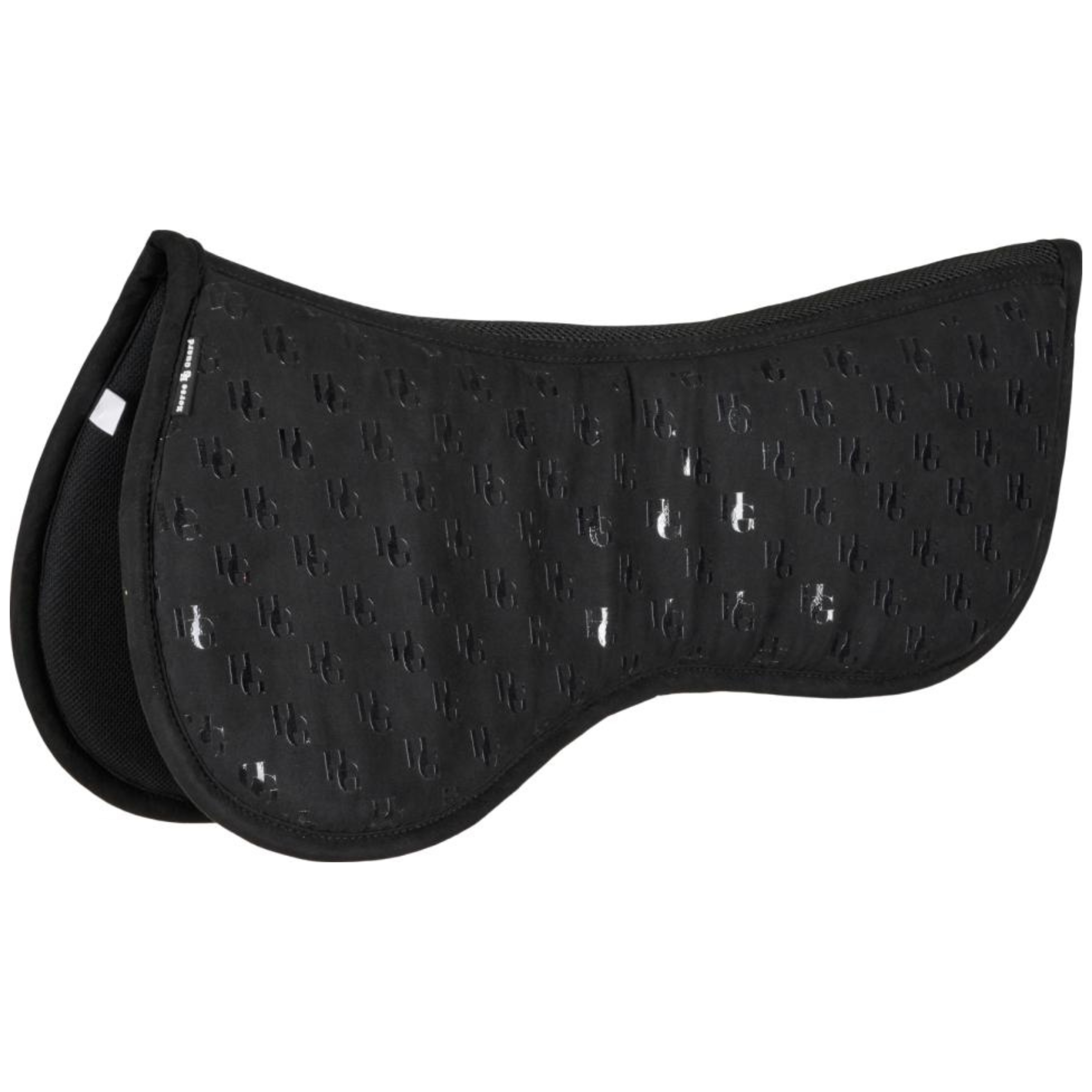 HorseGuard Lou Memory Pad m. Silicone og Mesh Ryg - Sort