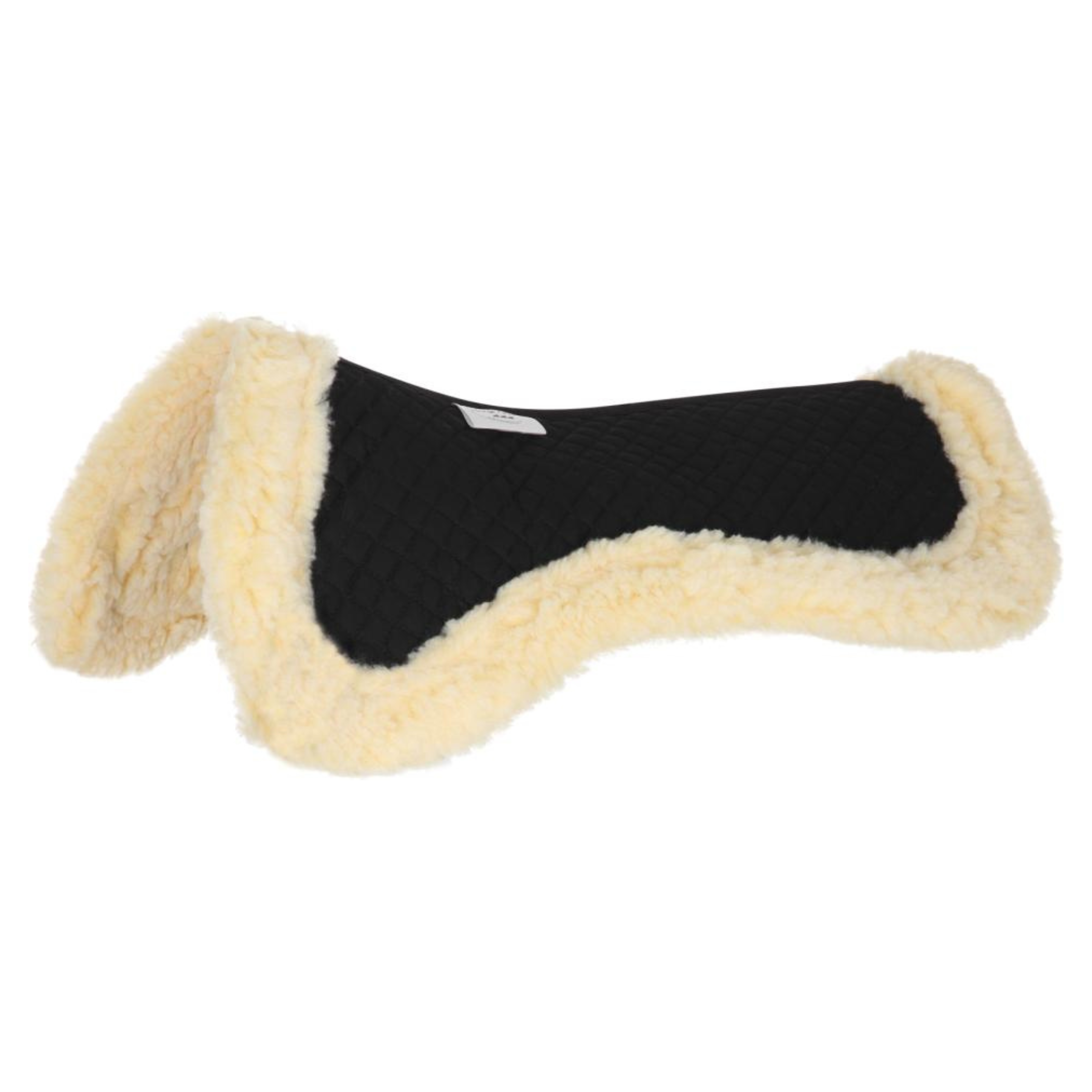 HorseGuard Imiteret Lammepad - Sort/Natur