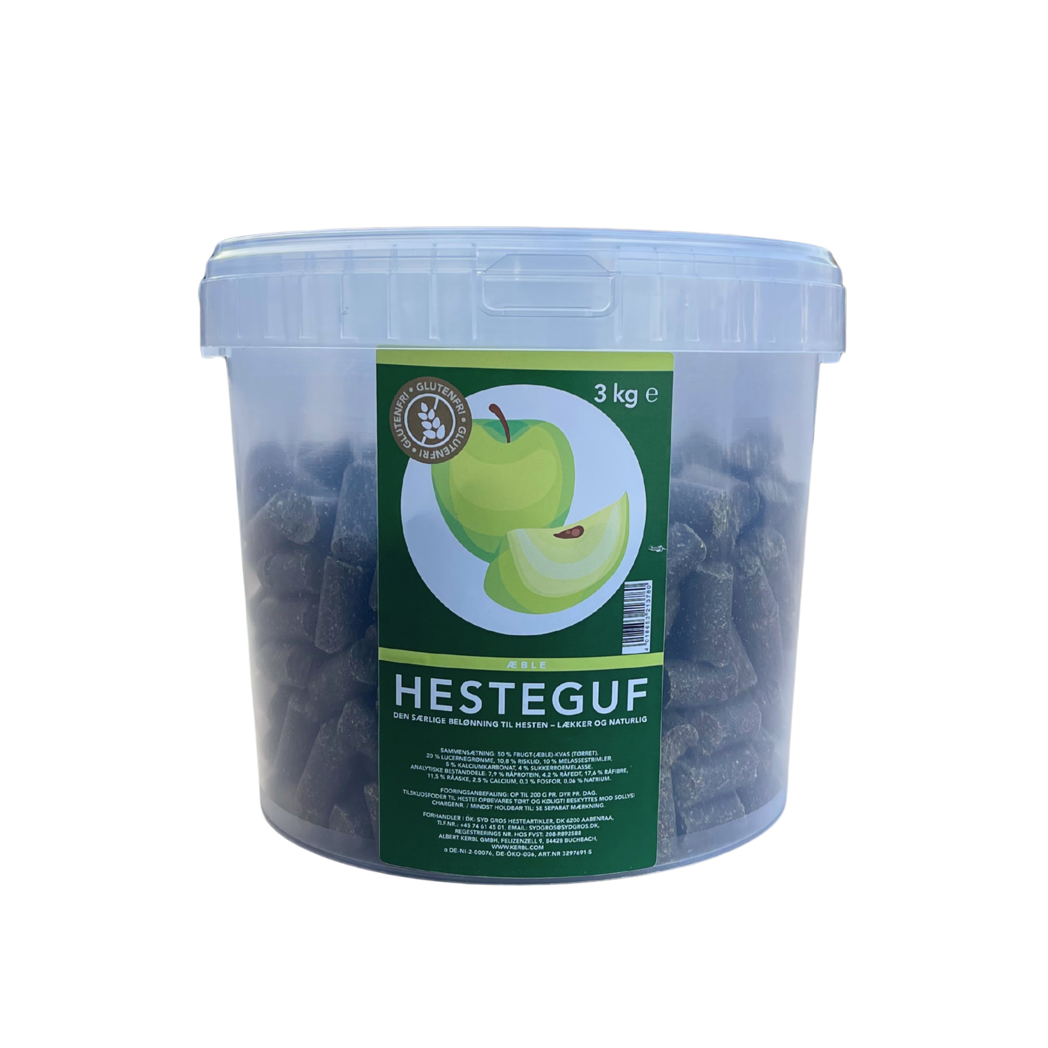 Hesteguf Godbidder 3 kg Spand