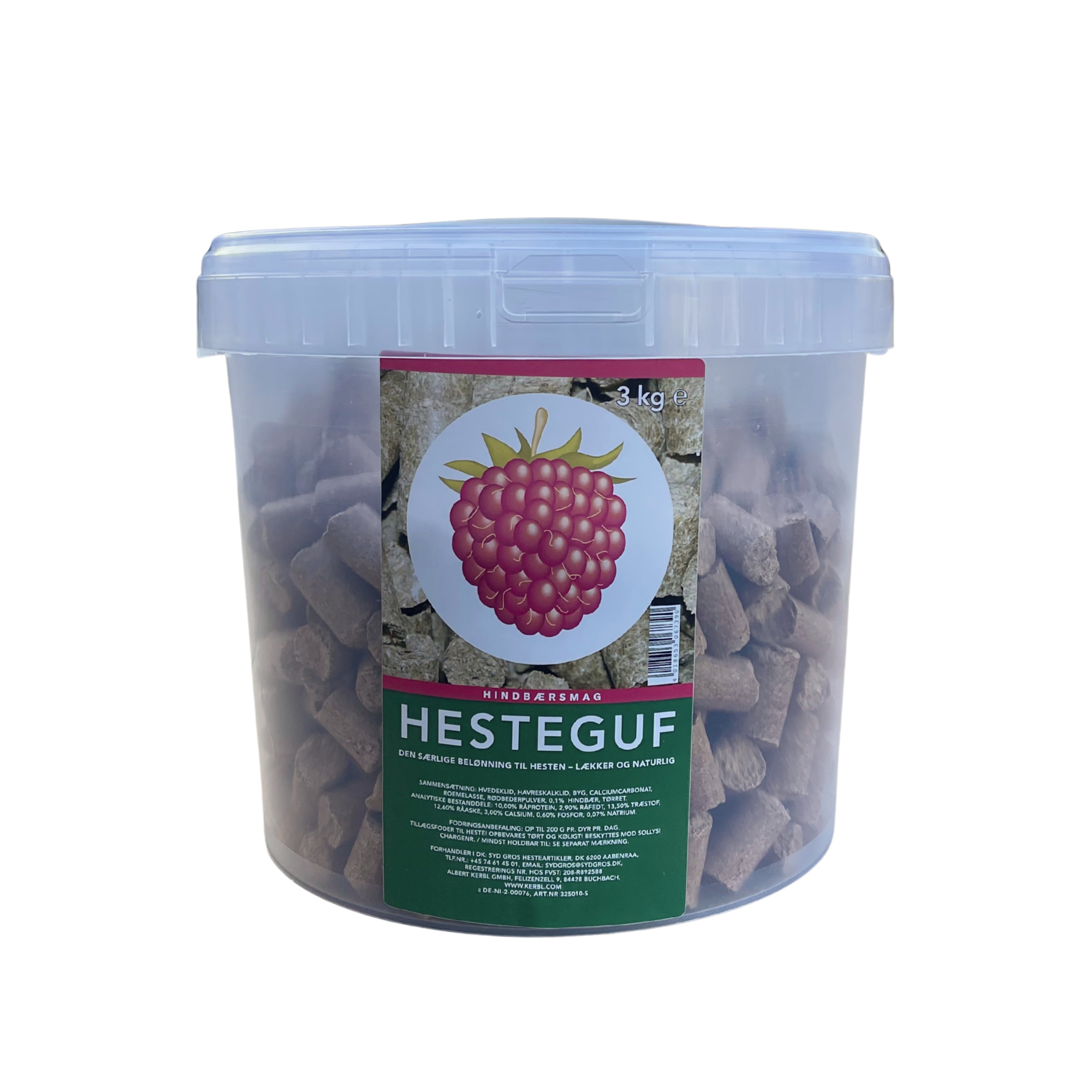 Hesteguf Godbidder 3 kg Spand