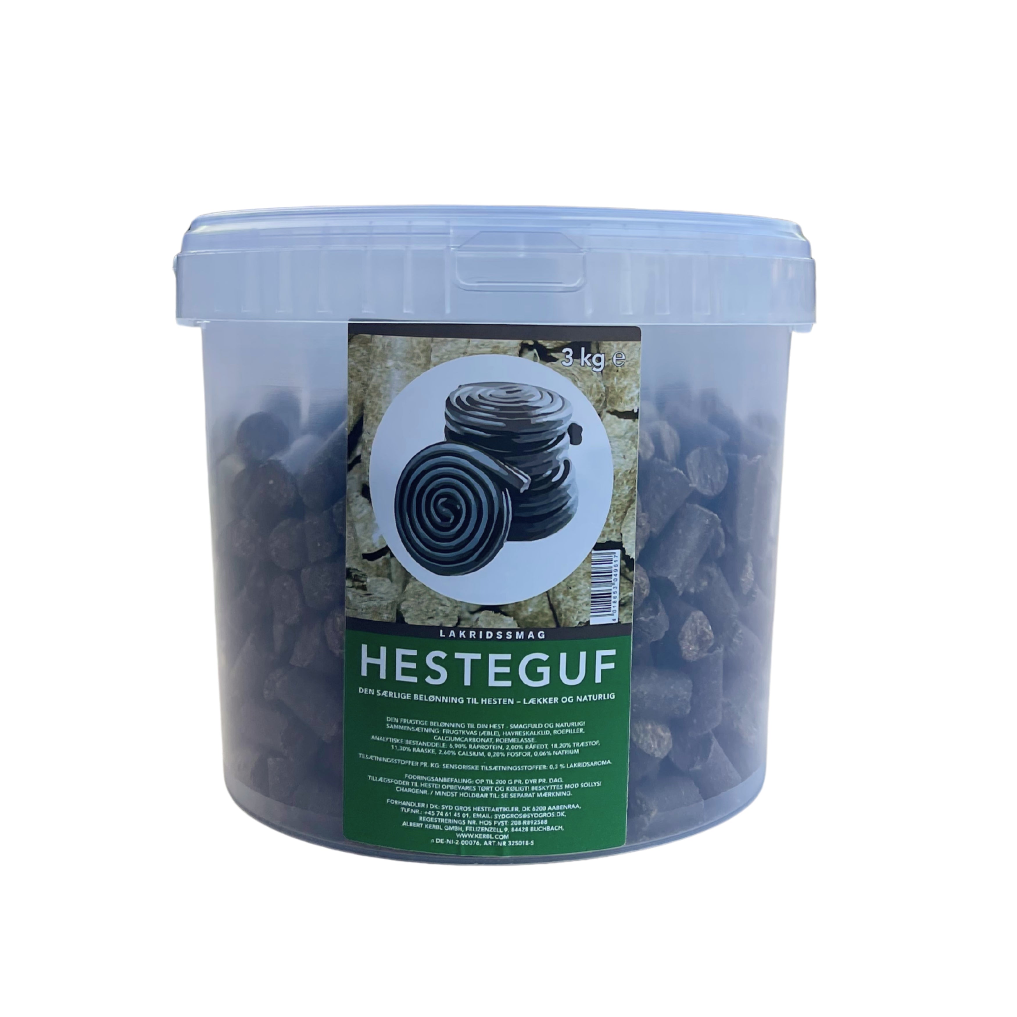 Hesteguf Godbidder 3 kg Spand