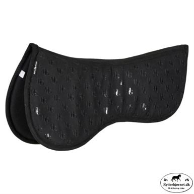 HorseGuard Lou Memory Pad m. Silicone og Mesh Ryg - Sort