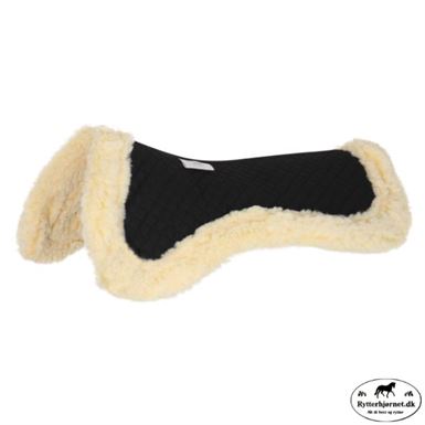 HorseGuard Imiteret Lammepad - Sort/Natur
