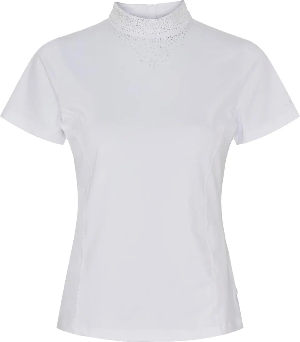 Equipage Tessa Stævnebluse- Hvid