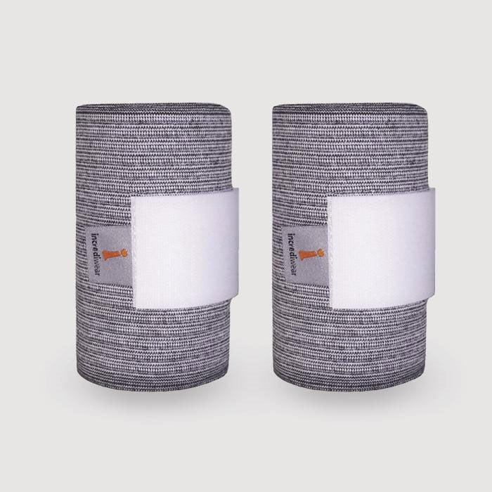 Incrediwear Circulation Bandager Par 12,5cm - Grå
