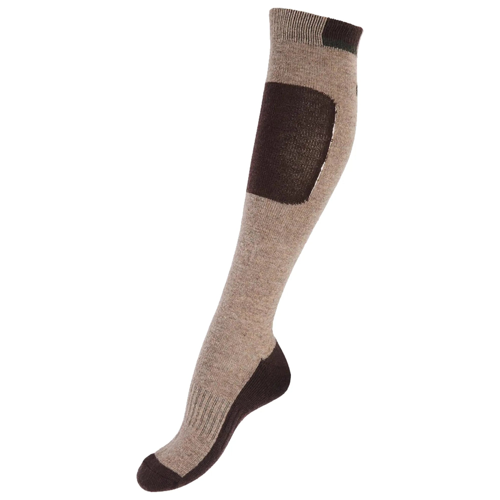 Kingsland Suvan Unisex Uldstrømpe - Brown Iron