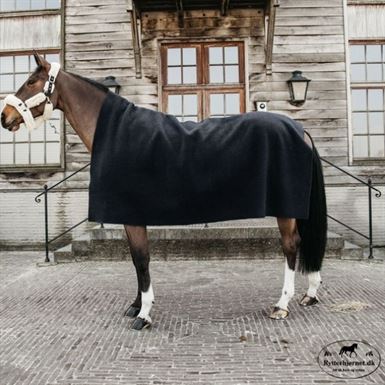 Kentucky Fleece Square Dækken - Sort