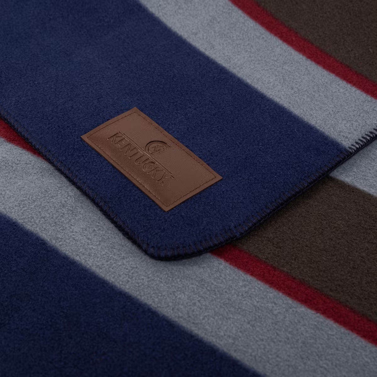 Kentucky Fleece Square Stripe Dækken