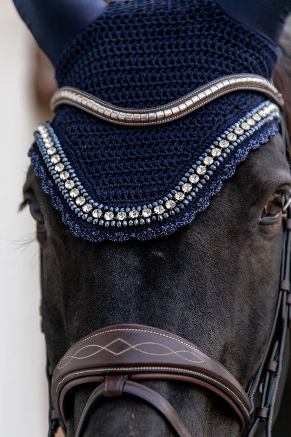 Kentucky Wellington Hut Store Sten Og Perler - Navy