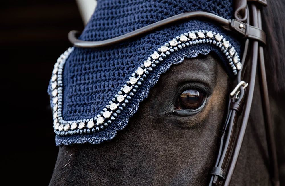 Kentucky Wellington Hut Store Sten Og Perler - Navy