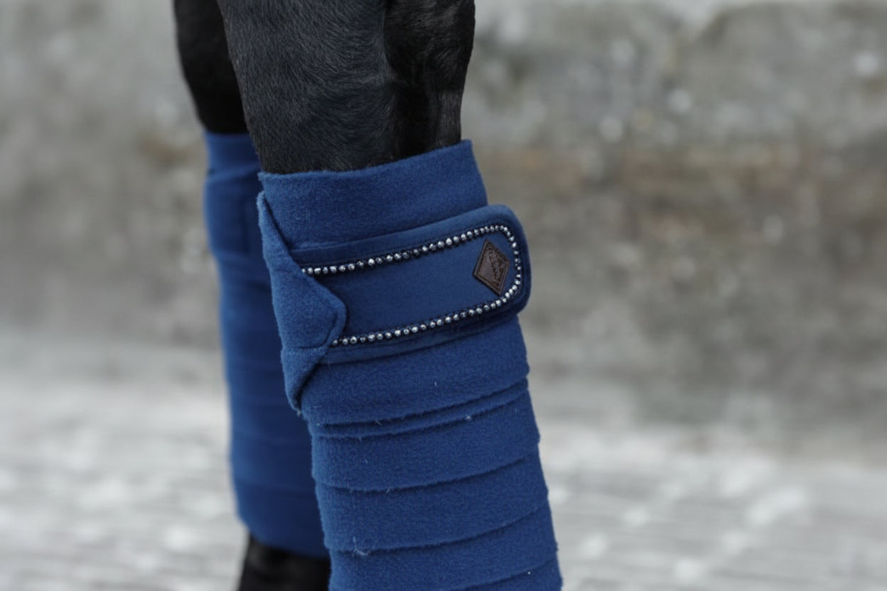 Kentucky Polar Fleecebandage med Perler 4-pak