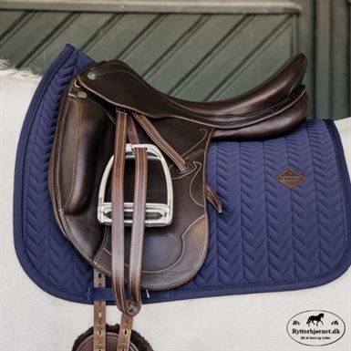 Kentucky Fishbone Dressurunderlag - Navy
