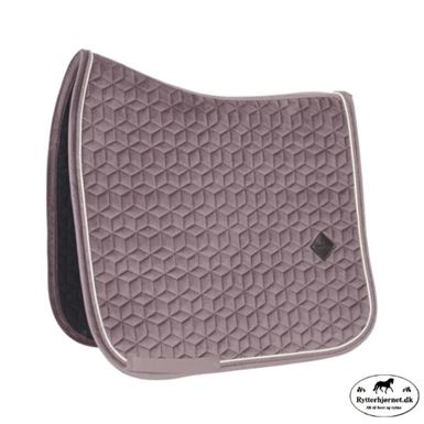 Kentucky Velour Dressurunderlag - Lys Lilla