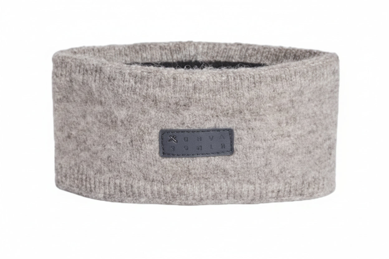 Kingsland Aleja Strikket Pandebånd - Brown Granite