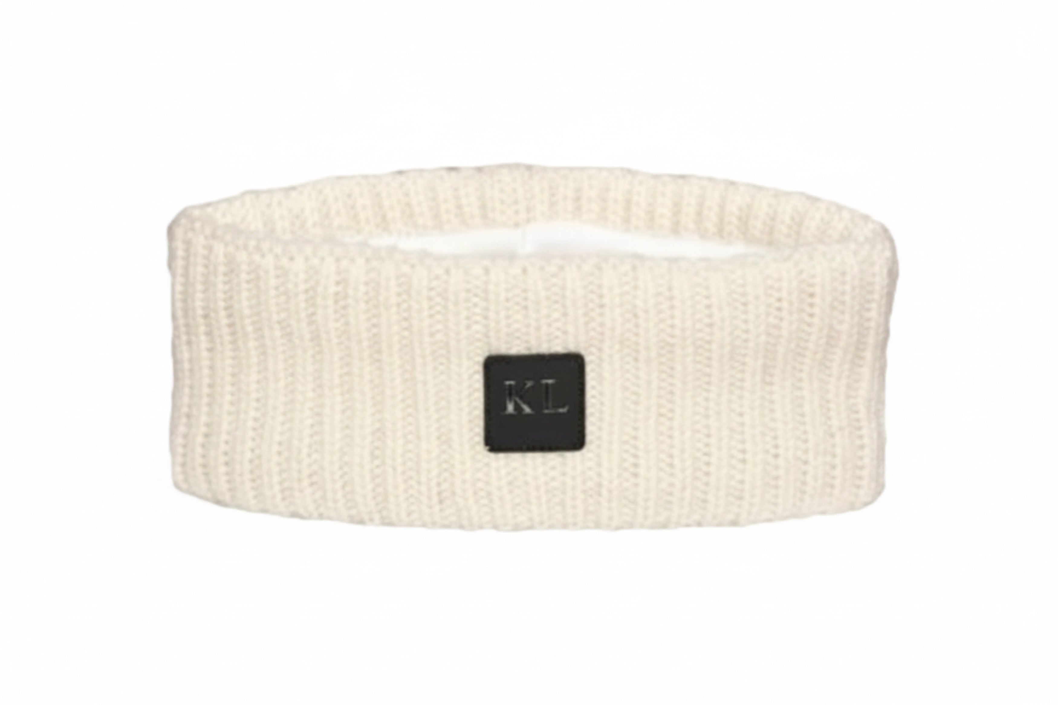Kingsland Elowyn Strikket Pandebånd - Cream
