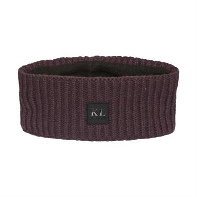 Kingsland Elowyn Strikket Pandebånd - Purple Plum Lon