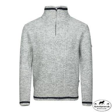 Kingsland Griffin Strik Sweater Til Herre - Dark Grey