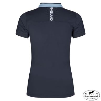 Kingsland Harriet Pique T- Shirt - Navy