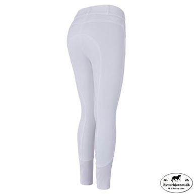Kingsland Classic Kadi Ridebukser M. Fruldgrip - Hvid