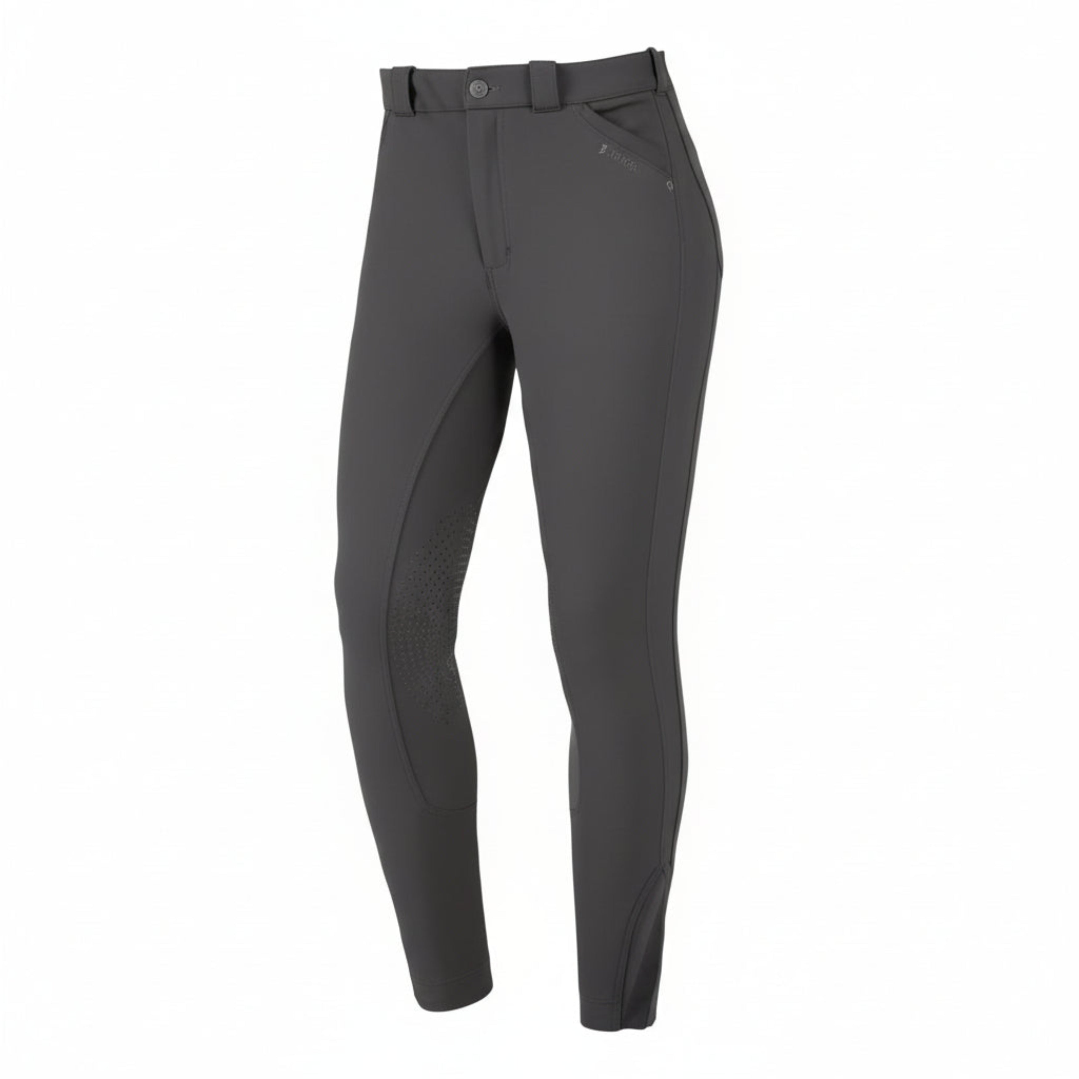 Kingsland Kasper Ridebuks m. fuldgrip Til Mænd - Grey Forged Iron