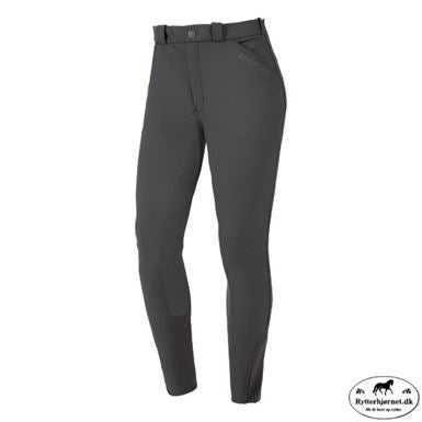 Kingsland Kasper Ridebuks m. fuldgrip Til Mænd - Grey Forged Iron