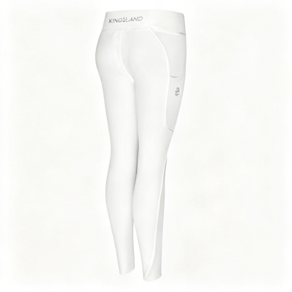 Kingsland Katinka Tights M.Fuldgrip - Hvid
