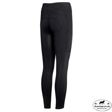 Kingsland Kattie Vintertights m. Fuldgrip - Sort