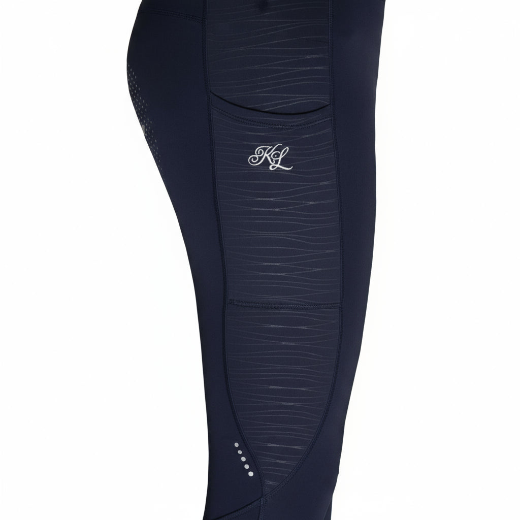 Kingsland Kattie Vinter Fuldgrip Tights - Navy