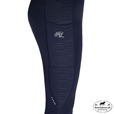 Kingsland Kattie Vinter Fuldgrip Tights - Navy