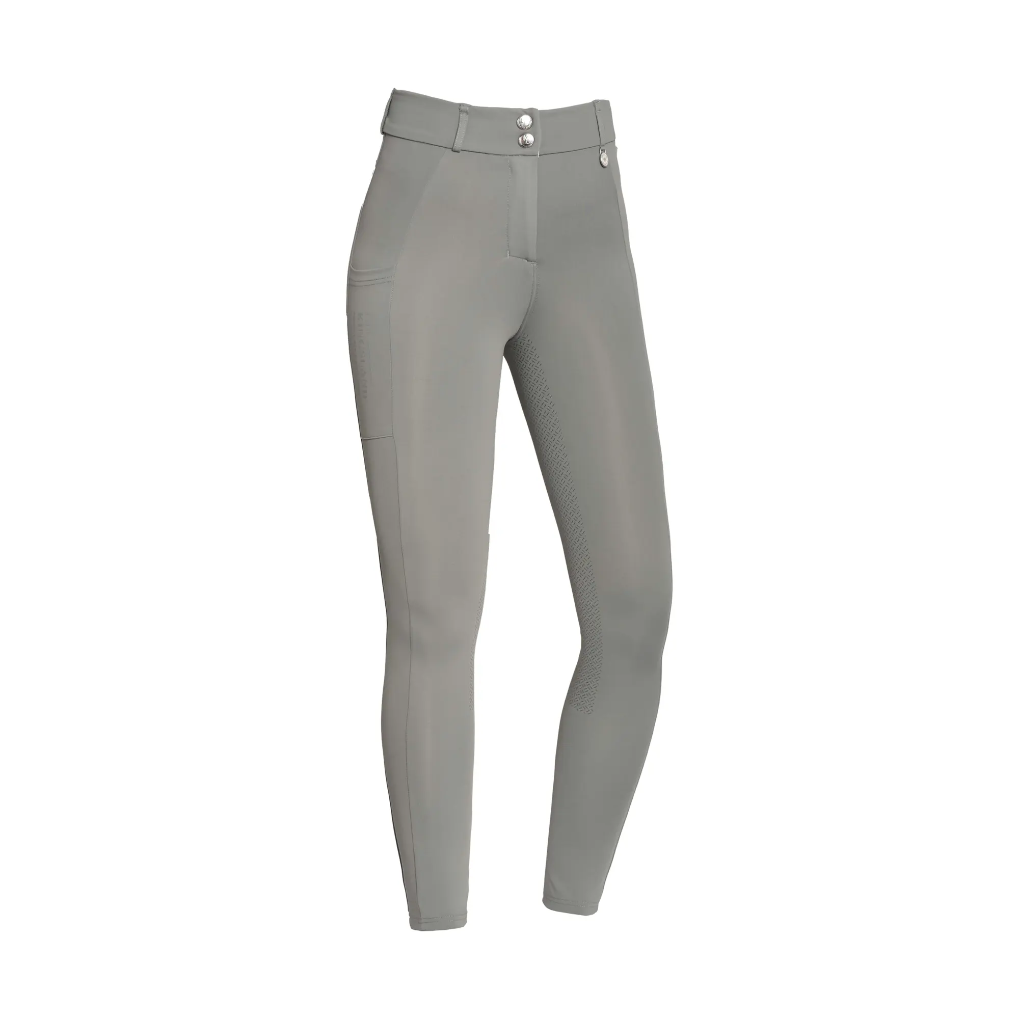 Kingsland Kaya F-Tec6 Fuldgrip Tights M.Lynlås - Grey Thunderclo