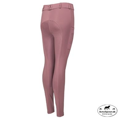 Kingsland Kaysa Fuldgrip Tights M. Lynlås Til Børn - Purple Flint