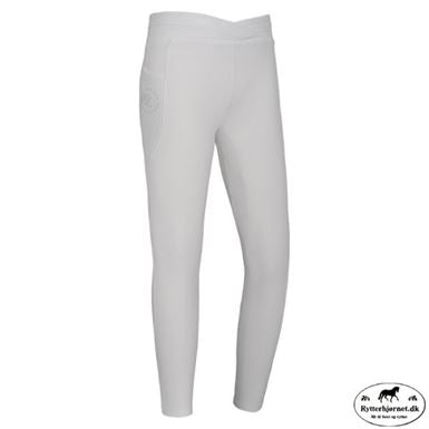 Kingsland Kemmie Tights M.Fuldgrip Til Børn - Hvid
