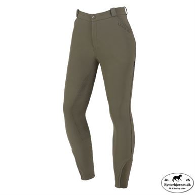 Kingsland Kenton Herreridebuks M. Fuldgrip -  Green Castor