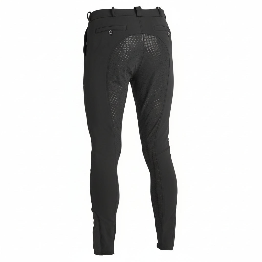 Kingsland Kenton Herre Ridebuks Fuldgrip - Sort