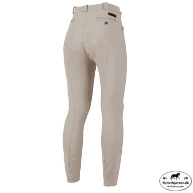 Kingsland Kenton Herre Ridebukser M. Fuldgrip - Beige Dove