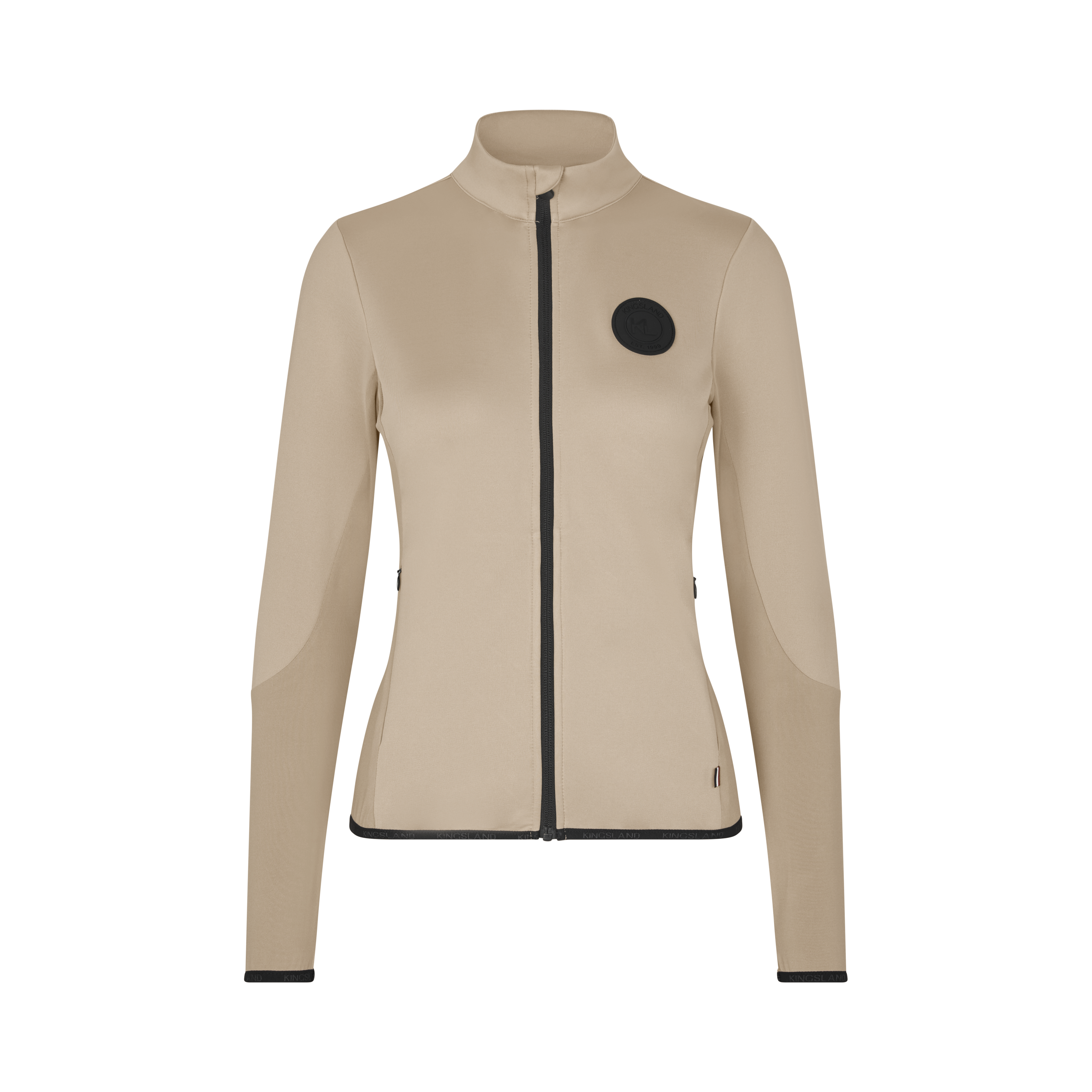 Kingsland Miley Fleecetrøje - Beige Cobblestone