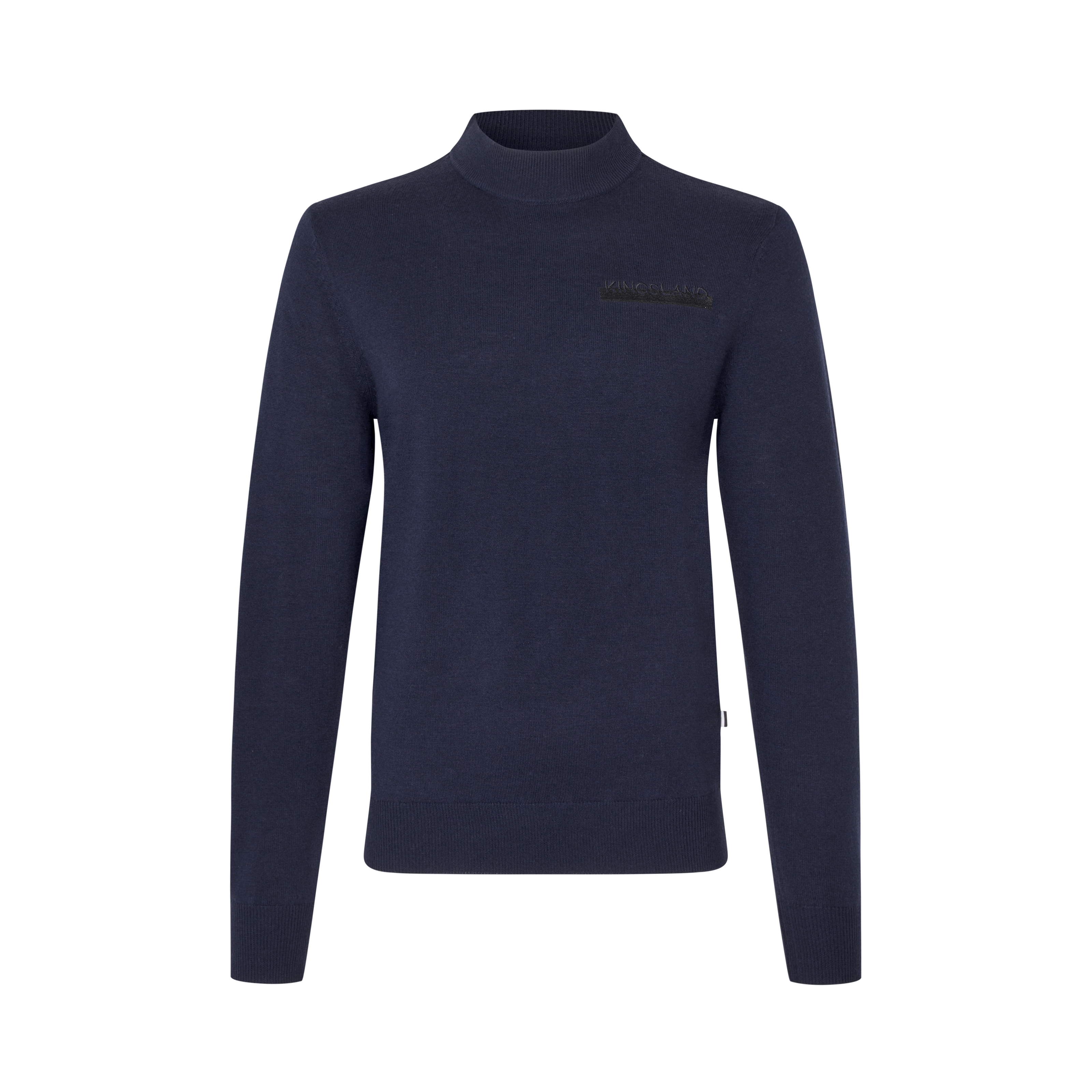 Kingsland Mitchel Strikket Rullekrave Bluse - Navy