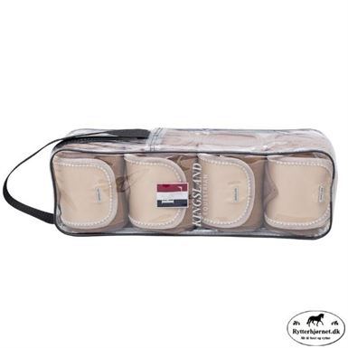Kingsland Oktober Fleecebandager 4 stk - Beige Cinder