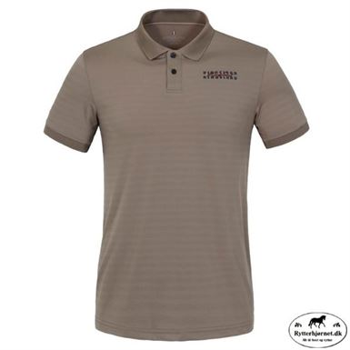 Kingsland Onyx Men Pique Polo T-Shirt - Beige Cindy