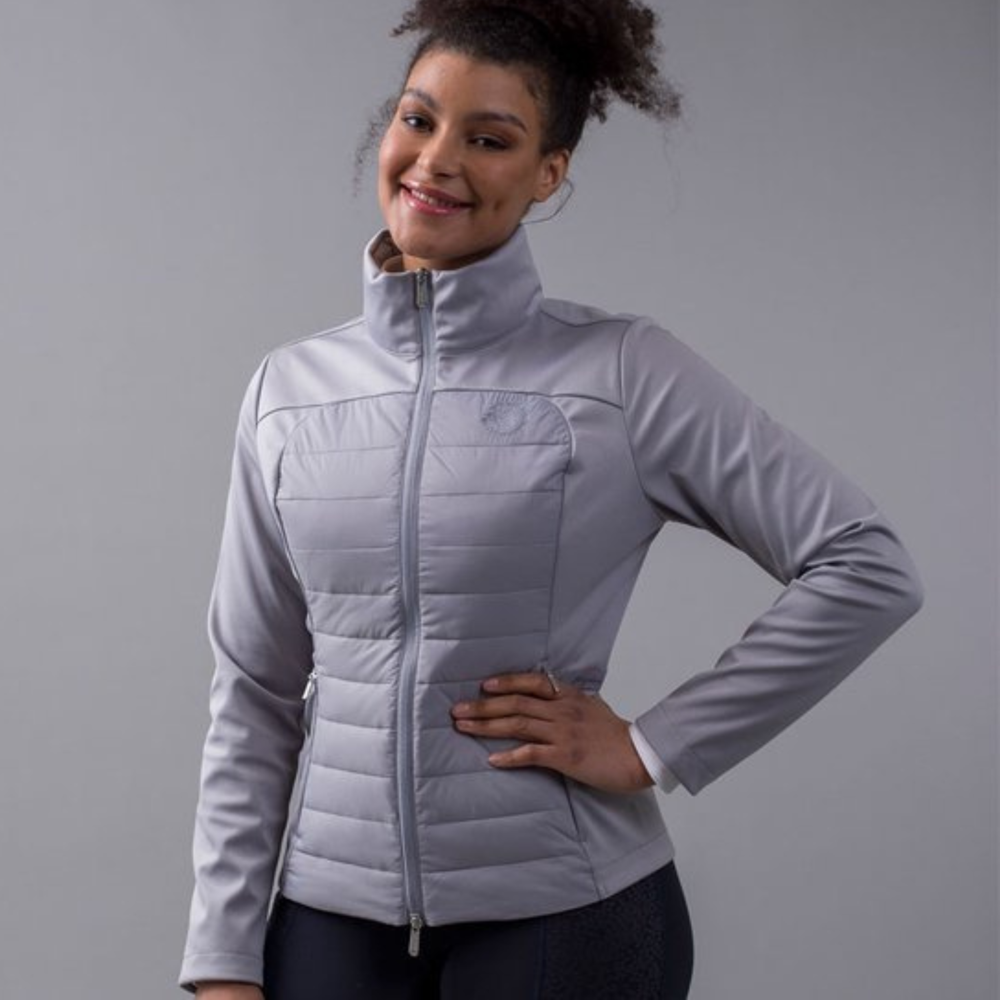 Kingsland Ophelia Insulated Jakke - Grey Sleet