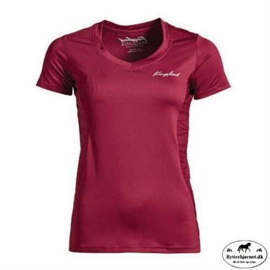 Kingsland Penny T-shirt - Burgundy