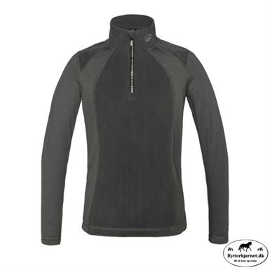 Kingsland Ried Fleecetrøje Til Børn - Grey Pinstripe