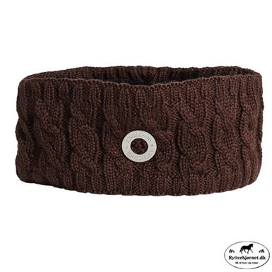 Kingsland Serah Strikket Pandebånd - Brown Black Coff
