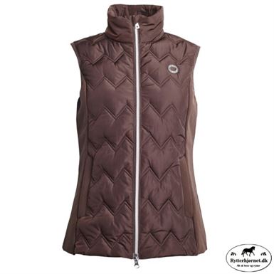 Kingsland Sia Insulated Vest - Brown Black Coffe