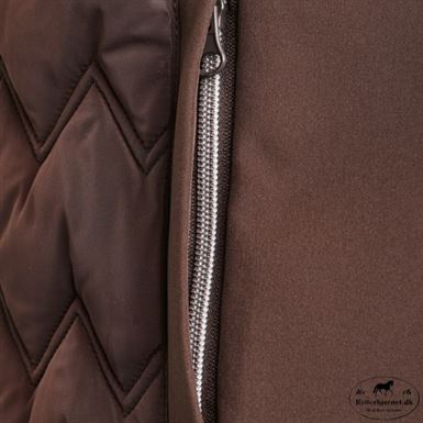 Kingsland Sia Insulated Vest - Brown Black Coffe